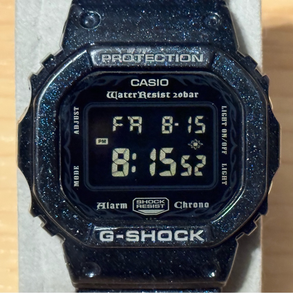 Casio GShock Dw5600gm2 MetallixG Collection Square 5600 Mens Digital Watch